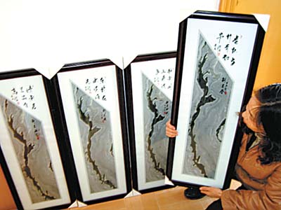 與石頭結緣十幾年 江門有個“石姨” 與石頭結緣十幾年 江門有個“石姨”